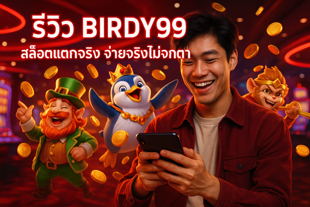 วิว BIRDY99 สล็อตแตกจริง จ่ายจริงไม่จกตา