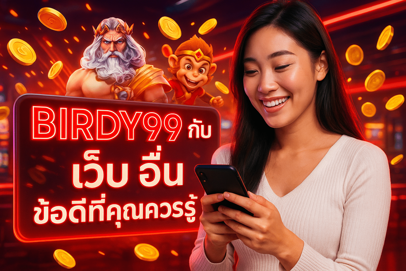 BIRDY99 กับ เว็บอื่น ข้อดีที่คุณควรรู้