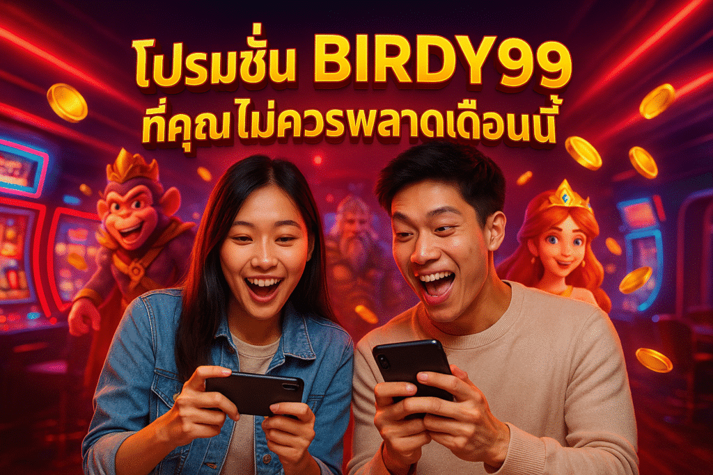 โปรโมชั่น BIRDY99 ที่คุณไม่ควรพลาดเดือนนี้