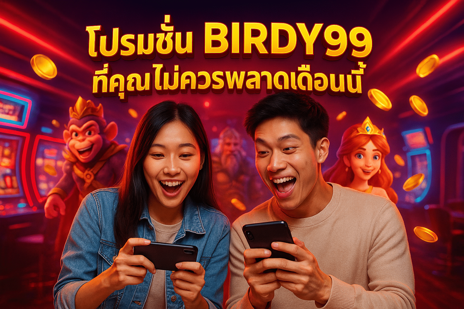 โปรโมชั่น BIRDY99 ที่คุณไม่ควรพลาดเดือนนี้