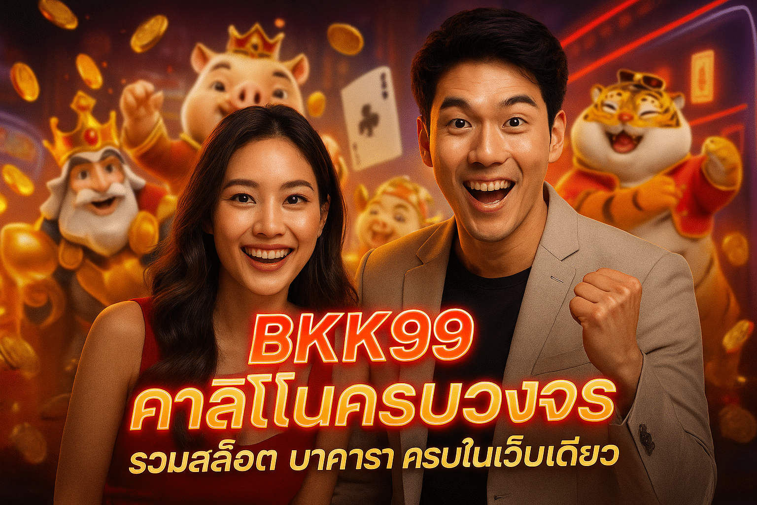 BKK99 คาสิโนครบวงจร รวมสล็อต บาคาร่า ครบในเว็บเดียว